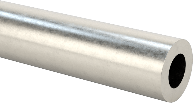 Pürüzsüz Çekirdekli Dikişsiz 316 Paslanmaz Çelik Boru, 1/8" OD, 0,028" Duvar Kalınlığı