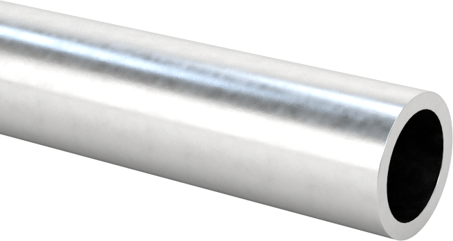 Sert Alüminyum Boru, 3/16" OD, 0,022" Duvar Kalınlığı, 490 PSI Maksimum Basınç, 3' Uzunluk