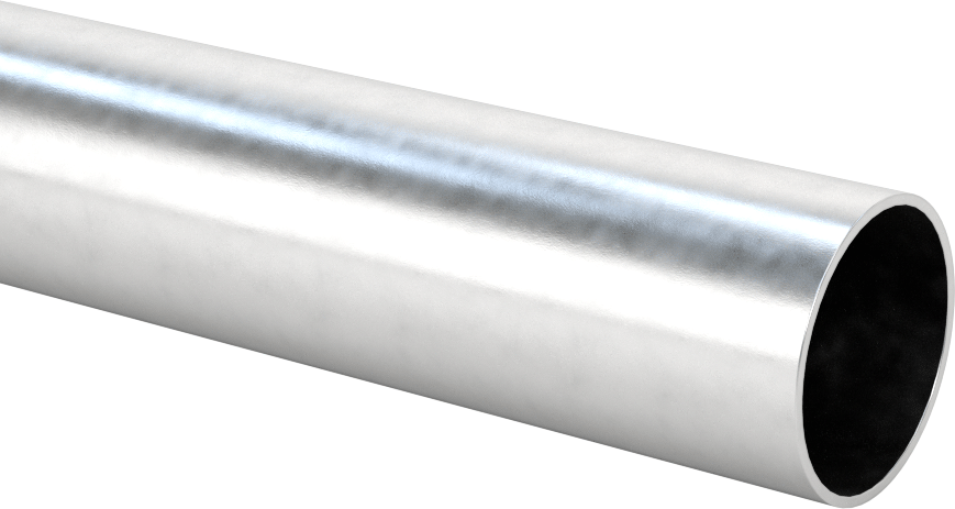 Sert Alüminyum Boru, 1" OD, 0,035" Duvar Kalınlığı, 140 PSI Maksimum Basınç, 3 Fit Uzunluk