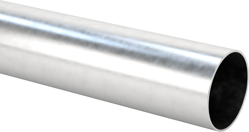 Sert Alüminyum Boru, 1-1/2" OD, 0,035" Duvar Kalınlığı, 120 PSI Maksimum Basınç, 1 fit Uzunluk
