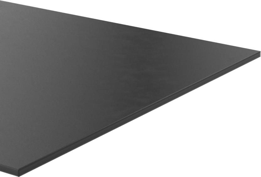 Yüksek Mukavemetli Hava Koşullarına Dayanıklı EPDM Kauçuk, Pürüzsüz Dokulu, 4“ x 36” Şerit, 1/16" Kalınlık
