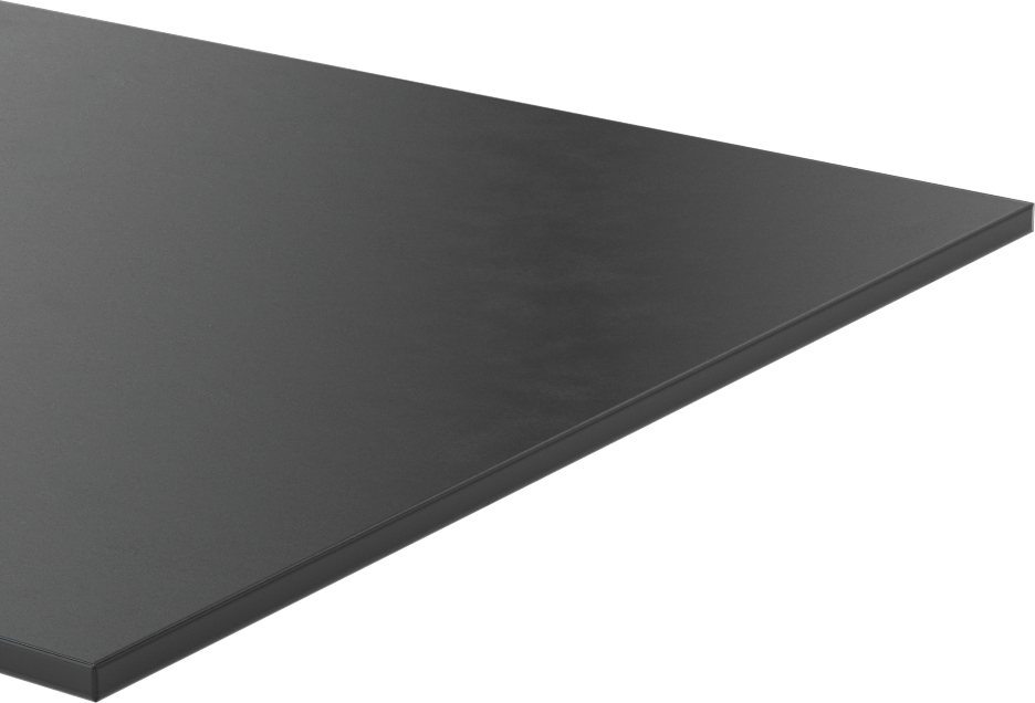 Yüksek Mukavemetli Hava Koşullarına Dayanıklı EPDM Kauçuk, Pürüzsüz Dokulu, 6“ x 36” Şerit, 1/8" Kalınlık