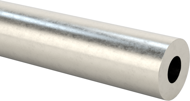 Pürüzsüz Delikli Dikişsiz 304 Paslanmaz Çelik Boru, 1/8" OD, 0,035" Duvar Kalınlığı
