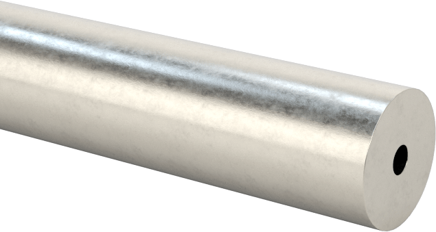 Pürüzsüz Delikli Dikişsiz 304 Paslanmaz Çelik Boru, 1/8" OD, 0,049 inç Duvar Kalınlığı