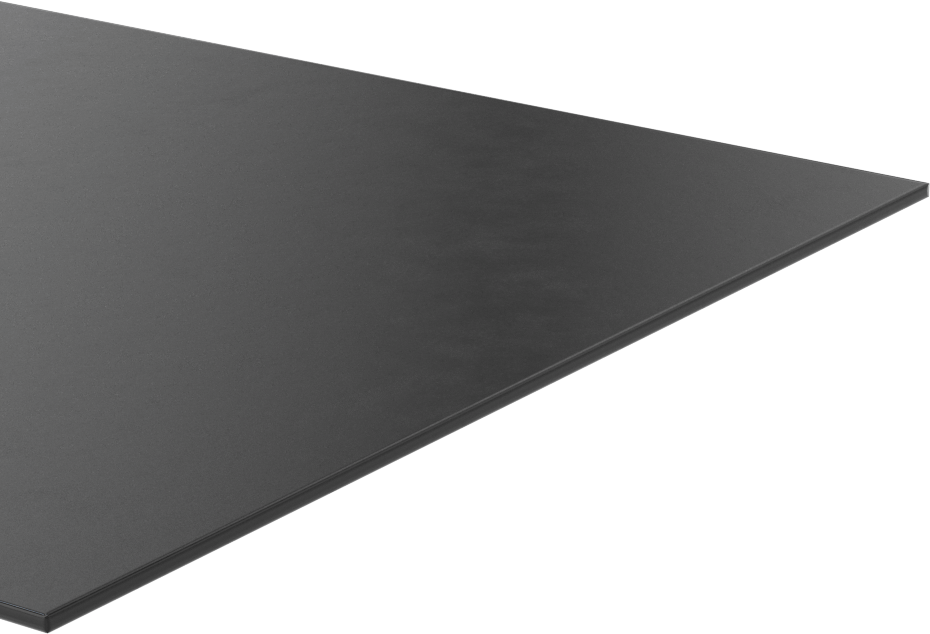Hava Koşullarına Dayanıklı EPDM Kauçuk Şerit, Arka Yüzü Yapışkanlı, 6" x 36", 1/16" Kalınlık