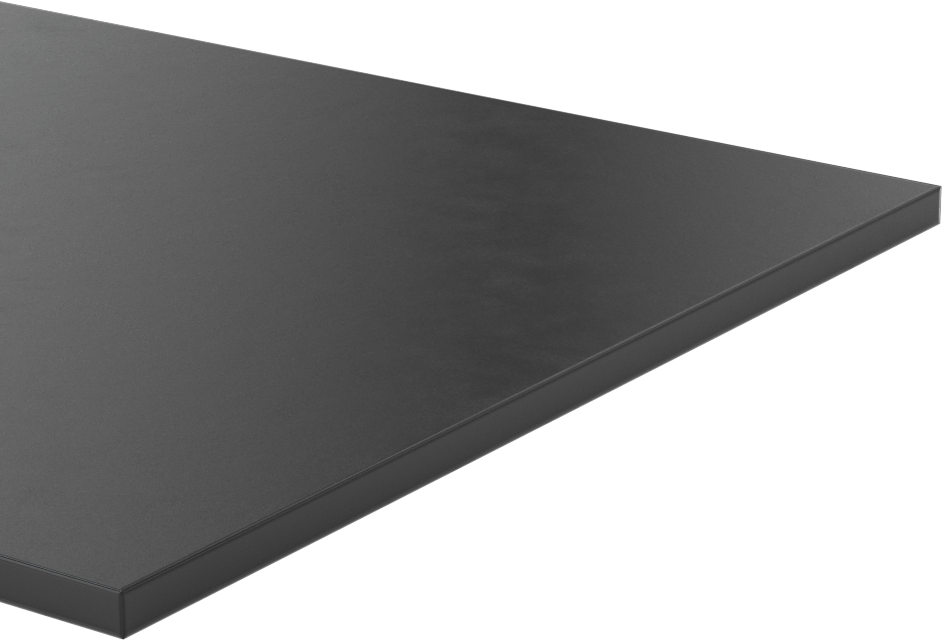 Hava Koşullarına Dayanıklı EPDM Kauçuk Şerit, Arka Yüzü Yapışkanlı, 6" x 36", 3/16" Kalınlık