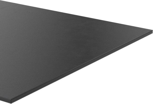 Hava Koşullarına Dayanıklı EPDM Kauçuk Şerit, Arka Yüzü Yapışkanlı, 1" x 36", 1/64" Kalınlık
