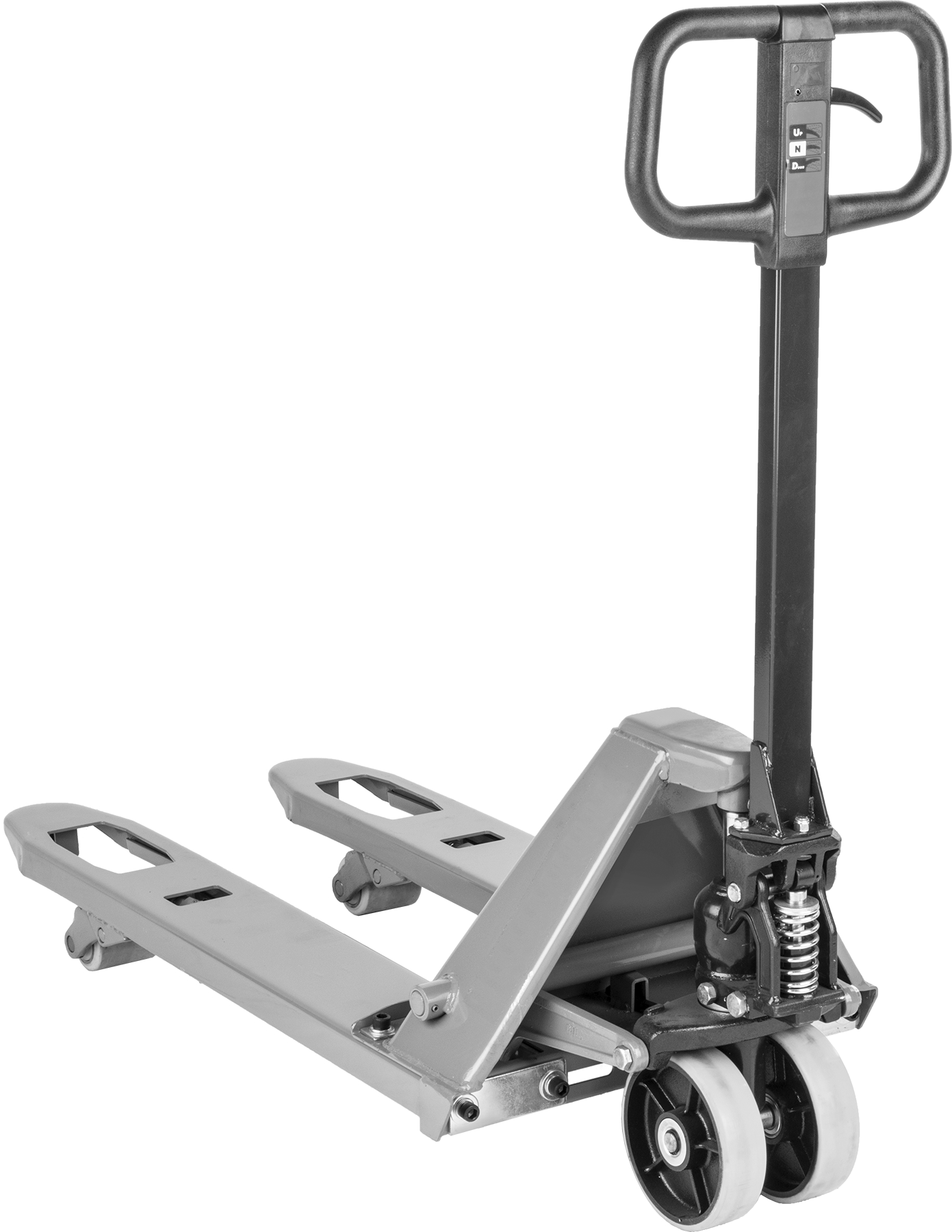 Steel Pallet Truck with Adjustable Forks