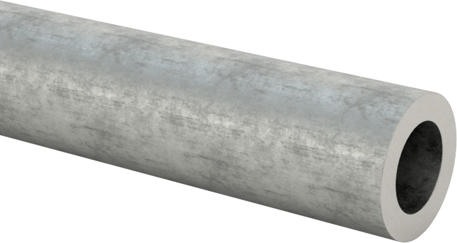 Kaynaklanması Kolay 4130 Alaşımlı Çelik Yuvarlak Boru, 0,035" Duvar Kalınlığı, 3/16" OD