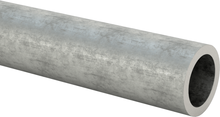 Kaynaklanması Kolay 4130 Alaşımlı Çelik Yuvarlak Boru, 0,049 inç Duvar Kalınlığı, 3/8" OD