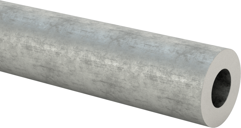 Kaynaklanması Kolay 4130 Alaşımlı Çelik Yuvarlak Boru, 0,188" Duvar Kalınlığı, 3/4" OD