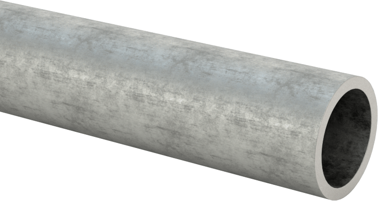 Kaynaklanması Kolay 4130 Alaşımlı Çelik Yuvarlak Boru, 0,049 inç Duvar Kalınlığı, 1/2" OD