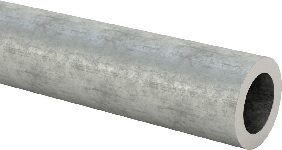 Kaynaklanması Kolay 4130 Alaşımlı Çelik Yuvarlak Boru, 0,188" Duvar Kalınlığı, 1-1/8" OD