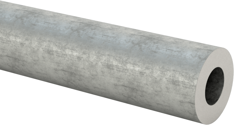 Kaynaklanması Kolay 4130 Alaşımlı Çelik Yuvarlak Boru, 0,156" Duvar Kalınlığı, 5/8" OD