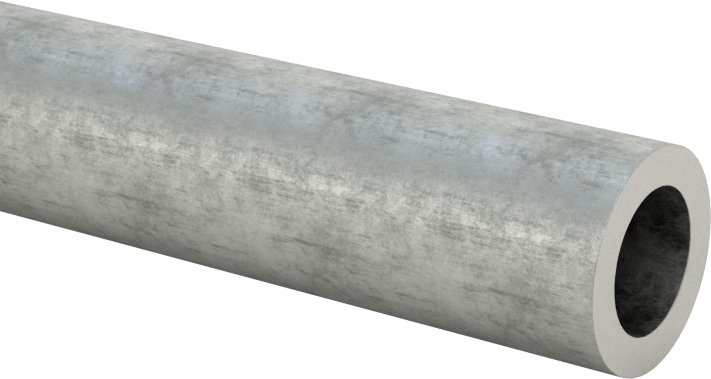 Kaynaklanması Kolay 4130 Alaşımlı Çelik Yuvarlak Boru, 0,065" Duvar Kalınlığı, 3/8" OD