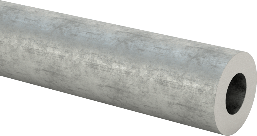 Kaynaklanması Kolay 4130 Alaşımlı Çelik Yuvarlak Boru, 1/4" Duvar Kalınlığı, 1" OD