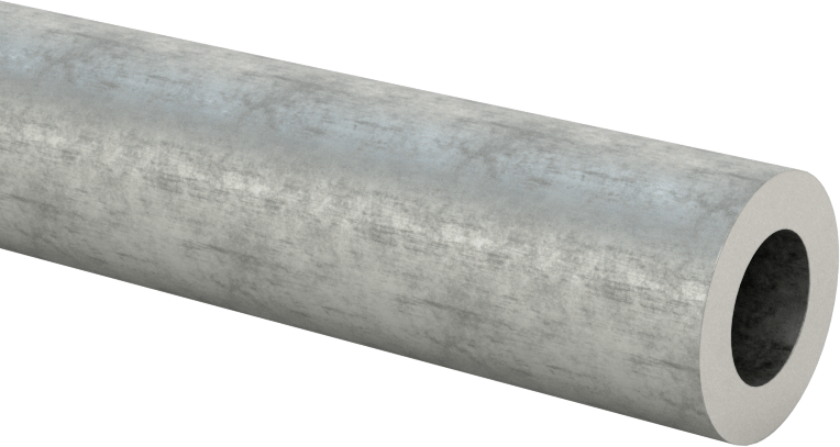 Kaynaklanması Kolay 4130 Alaşımlı Çelik Yuvarlak Boru, 0,12" Duvar Kalınlığı, 9/16" OD