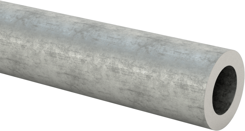 Kaynaklanması Kolay 4130 Alaşımlı Çelik Yuvarlak Boru, 0,12" Duvar Kalınlığı, 5/8" OD