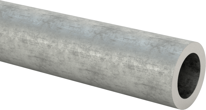 Kaynaklanması Kolay 4130 Alaşımlı Çelik Yuvarlak Boru, 0,12" Duvar Kalınlığı, 3/4" OD