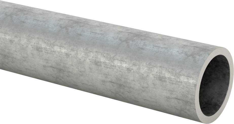 Kaynaklanması Kolay 4130 Alaşımlı Çelik Yuvarlak Boru, 0,12" Duvar Kalınlığı, 1-1/4" OD