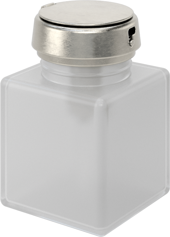 Üstten Basmalı Dağıtıcı, Yarı Şeffaf, 4 FL oz Kapasite