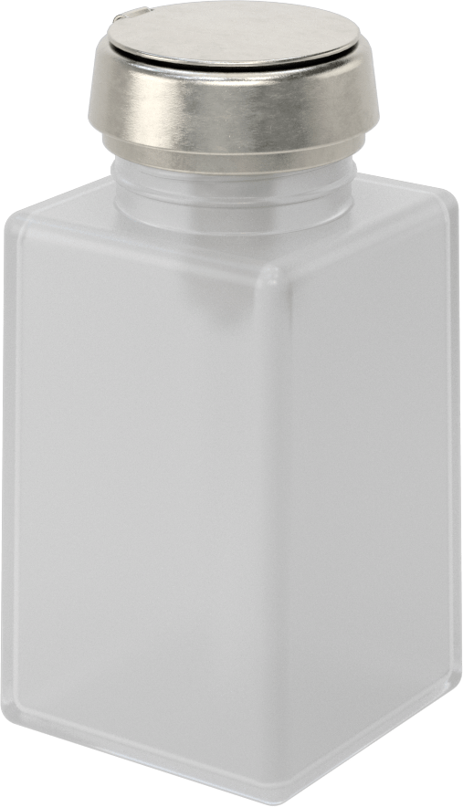 Üstten Basmalı Dağıtıcı, Yarı Şeffaf, 6 FL oz Kapasite