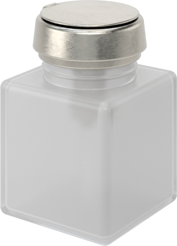 Üstten Basmalı Dağıtıcı, Yarı Şeffaf, 4 FL oz Kapasite