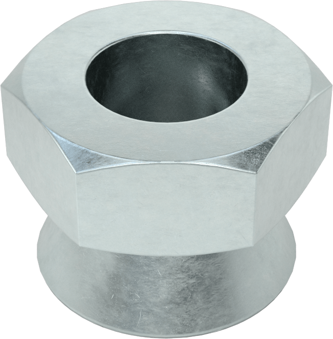 Kopma, Kurcalamaya Dayanıklı Somunlar, Çinko, M10 x 1,5 mm Diş Boyutu