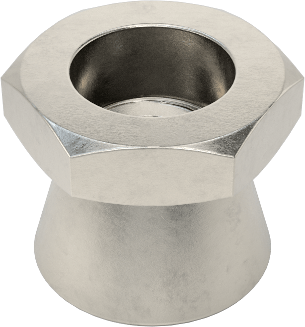 Kopma, Kurcalamaya Dayanıklı Somunlar, 18-8 Paslanmaz Çelik, M10 x 1,5 mm Diş Boyutu