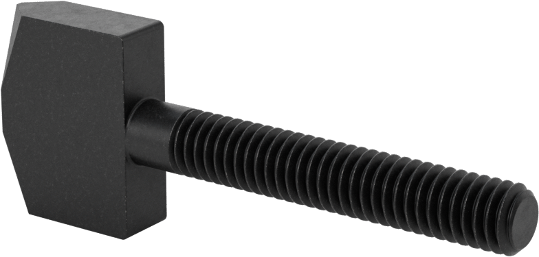 Mandallı Ayar Vidası, 5/16"-18 Diş Boyutu, 2" Uzunluk