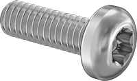 Çelik Yassı Başlı Torx Vidalar