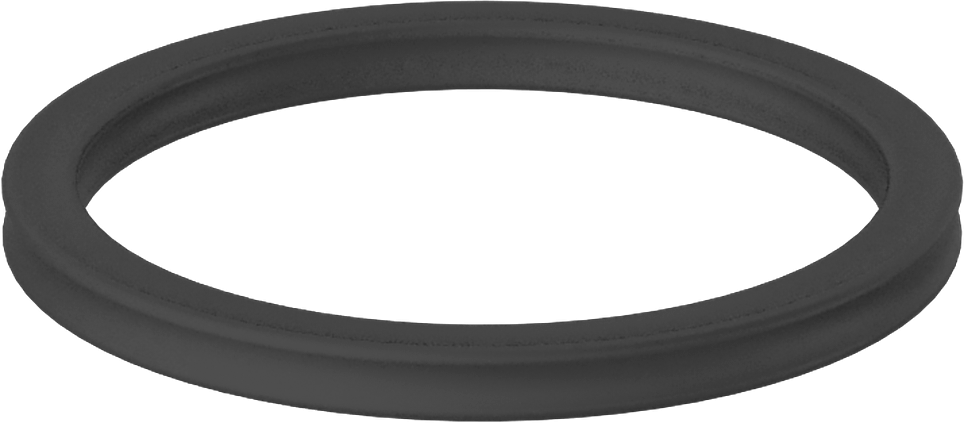 X-Profil Yağa Dayanıklı Buna-N O-Ring, 1/8 Kesirli Genişlik, Dash No. 222