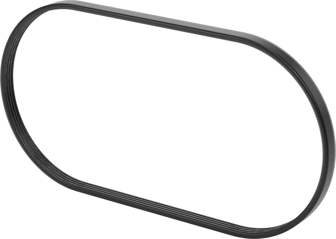 Ultra Esnek Bantlı V-Kayışı, Anma Numarası 240J4, 24-5/16" Dış Çevre