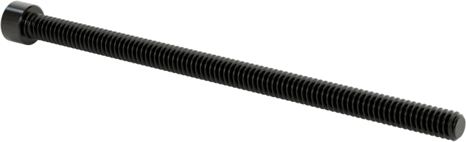 Siyah Oksit Alaşımlı Çelik Soket Başlı Vida, 0-80 Diş Boyutu, 1-1/8" Uzunluk