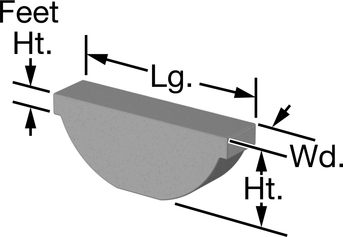 Yüksek Profilli Woodruff Anahtarları, 1018-1045 Karbon Çelik, Anahtar Numarası 3, 1/8" Genişlik