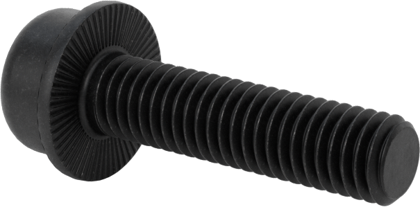 Tırtıklı Flanşlı Soket Başlı Vida, M5 x 0,8 mm Diş, 20 mm Uzunluk
