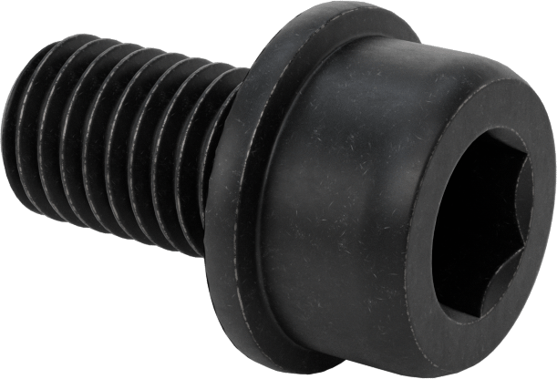 Tırtıklı Flanşlı Soket Başlı Vida, M12 x 1,75 mm Diş, 20 mm Uzunluk