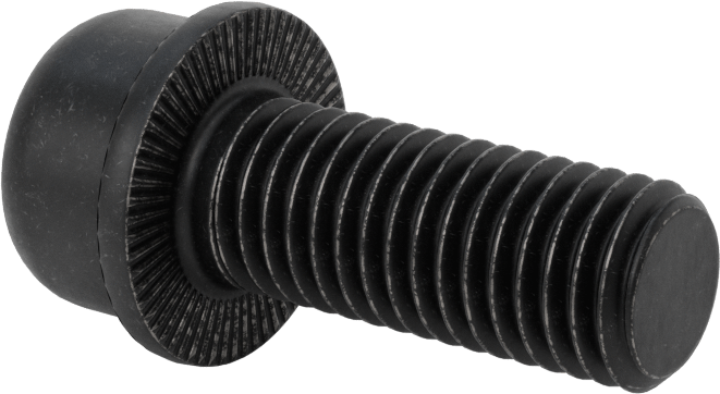 Tırtıklı Flanşlı Soket Başlı Vida, M12 x 1,75 mm Diş, 30 mm Uzunluk