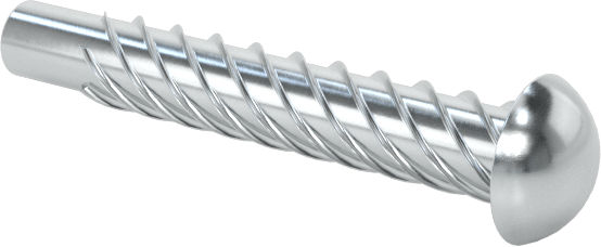 Çinko Kaplı Çelik Vida Çivileri, Metal için, Plastik ve Kontrplak, 00 Boyut, 3/8" Uzunluk