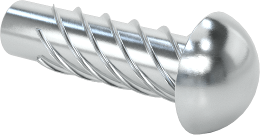 Çinko Kaplı Çelik Vida Çivileri, Metal için, Plastik ve Kontrplak, Boyut 0, 1/4" Uzunluk