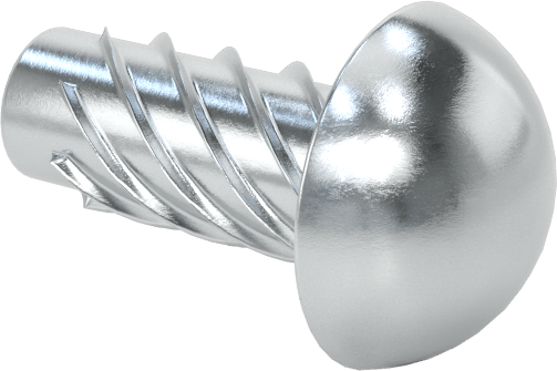 Çinko Kaplı Çelik Vida Çivileri, Metal için, Plastik ve Kontrplak, Boyut 6, 5/16" Uzunluk