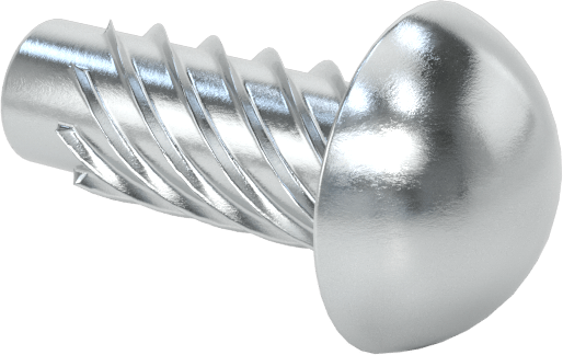 Çinko Kaplı Çelik Vida Çivileri, Metal için, Plastik ve Kontrplak, Boyut 7, 3/8" Uzunluk
