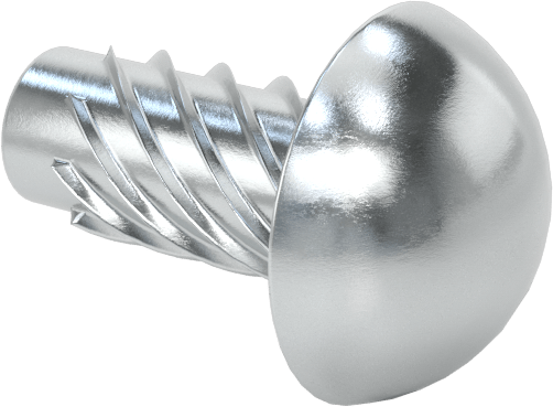Çinko Kaplı Çelik Vida Çivileri, Metal için, Plastik ve Kontrplak, Boyut 10, 3/8" Uzunluk