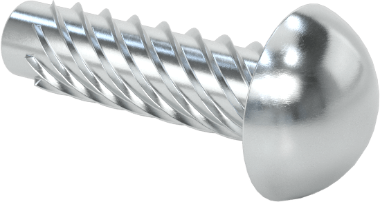 Çinko Kaplı Çelik Vida Çivileri, Metal için, Plastik ve Kontrplak, Boyut 10, 5/8" Uzunluk