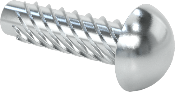 Çinko Kaplı Çelik Vida Çivileri, Metal için, Plastik ve Kontrplak, 12 Boyut, 3/4" Uzunluk