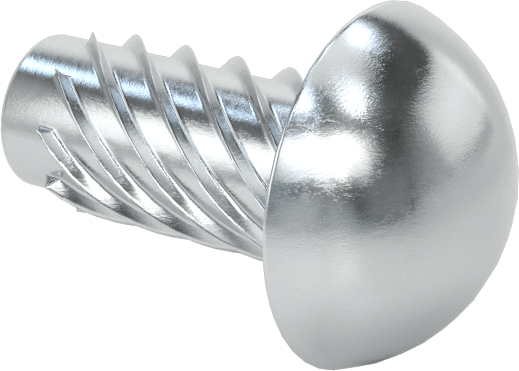 Çinko Kaplı Çelik Vida Çivileri, Metal için, Plastik ve Kontrplak, Boyut 14, 1/2" Uzunluk