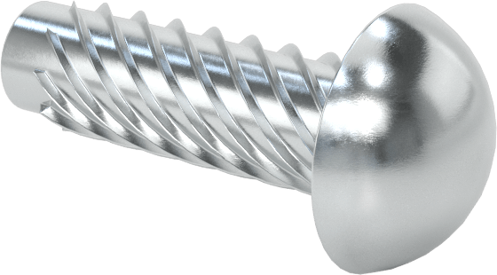 Çinko Kaplı Çelik Vida Çivileri, Metal için, Plastik ve Kontrplak, Boyut 14, 3/4" Uzunluk