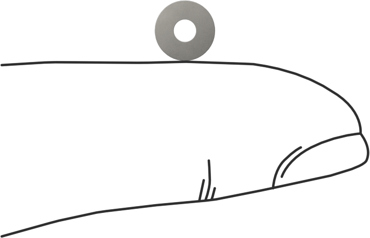 Sert Fiber Pullar, 2 Numaralı Vida için, 0.094" ID, 0.250" OD, 0,014“-0,016” Kalınlık