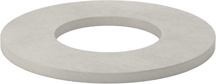 Sert Fiber Pullar, 6 Numaralı Vida için, 0.156" ID, 0.312" OD, 0,014“-0,016” Kalınlık