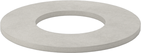 Sert Fiber Pullar, 8 Numaralı Vida için, 0.188" ID, 0.375" OD, 0,014“-0,016” Kalınlık